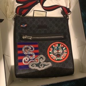 Night Courier GG Supreme Messenger Bag